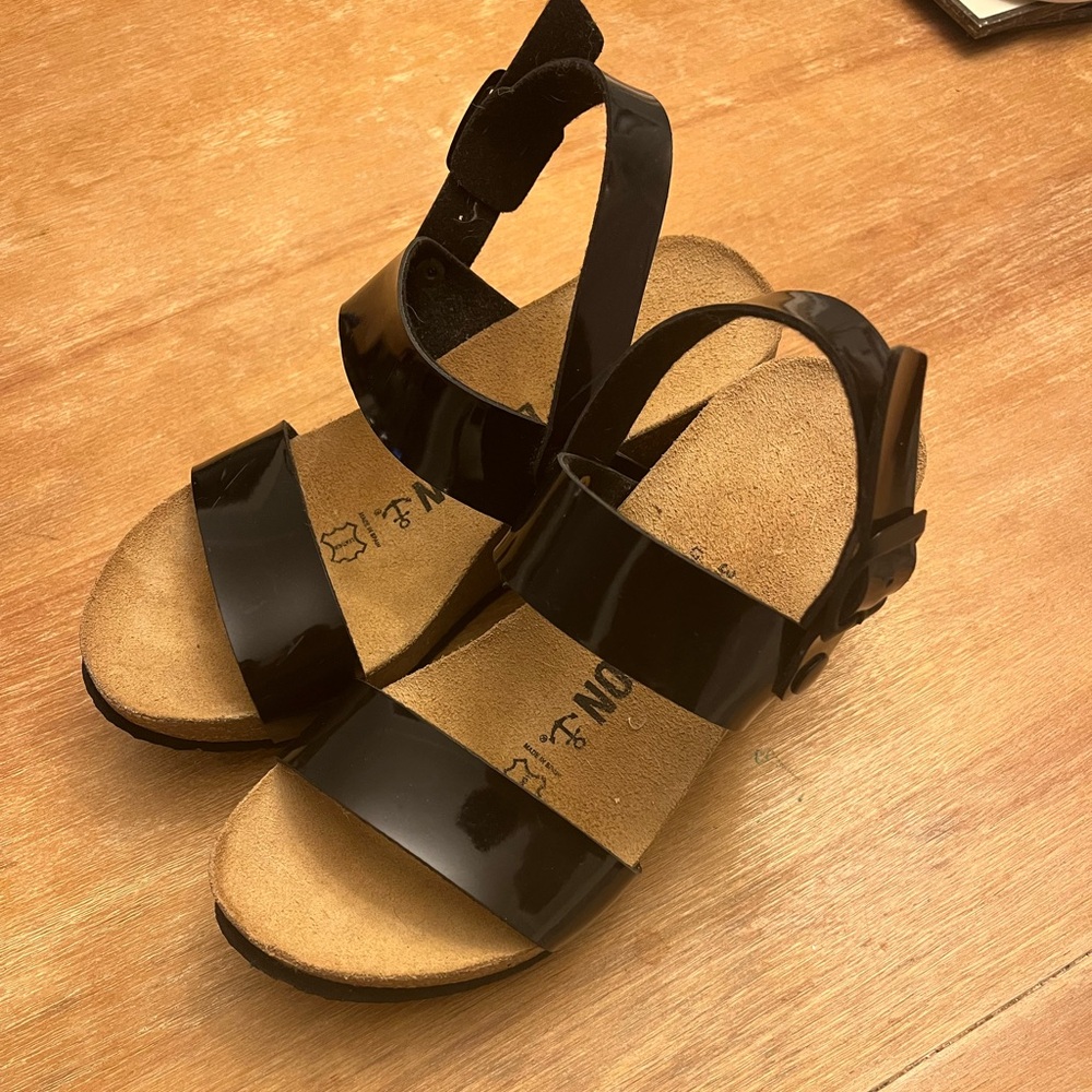 Bayton Sandals Dark Brown Women’s Size 38